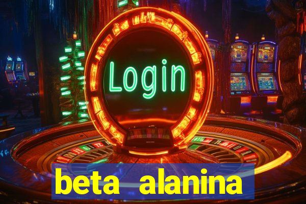 beta alanina aumenta a pressao